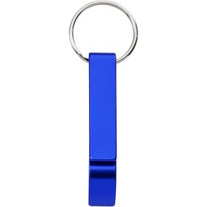 PF Concept 104571 - Tao Schlüsselanhänger mit Flaschen- und Dosenöffner aus recyceltem RCS Aluminium Royal Blue
