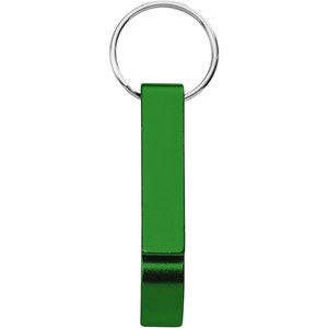 PF Concept 104571 - Tao Schlüsselanhänger mit Flaschen- und Dosenöffner aus recyceltem RCS Aluminium Green