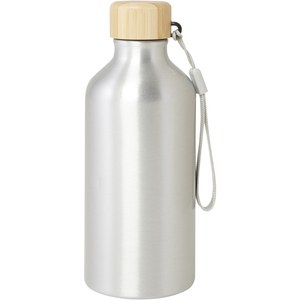 PF Concept 100794 - Malpeza 500 ml RCS-zertifizierte Wasserflasche aus recyceltem Aluminium  Silver