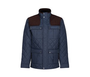 REGATTA RGA534 - Waterproof quilted parka Navy