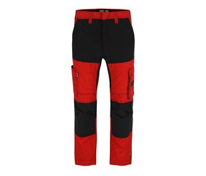 HEROCK HK101 - Pantalon multi-poches Rot / Schwarz