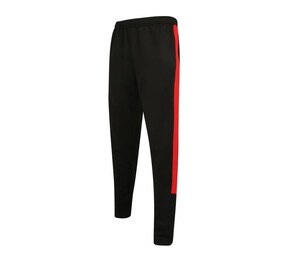 Finden & Hales LV881 - Pantalon de sport slim Schwarz / Rot