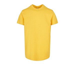 BUILD YOUR BRAND BYB010 - BASIC ROUND NECK T-SHIRT taxi yellow