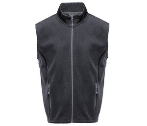 BLACK&MATCH BM500 - Contrasted polar fleece bodywarmer