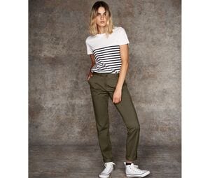 Front row FR622 - LADIES STRETCH CHINO TROUSERS