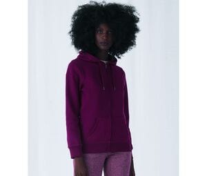 B&C BCW03Q - B&C QUEEN ZIPPED HOOD