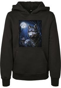 Mister Tee MTK086C - Kinder Wolf Kapuzenpulli