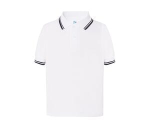 JHK JK205K - Kontrastierendes Kinderpoloshirt