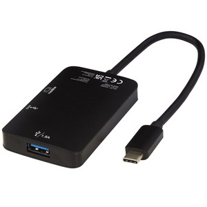 Tekiō® 124230 - ADAPT Typ-C Multimediaadapter aus Aluminium (USB-A/Typ-C/HDMI)